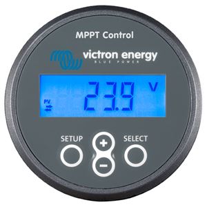 Displej MPPT regulátorů Victron Energy