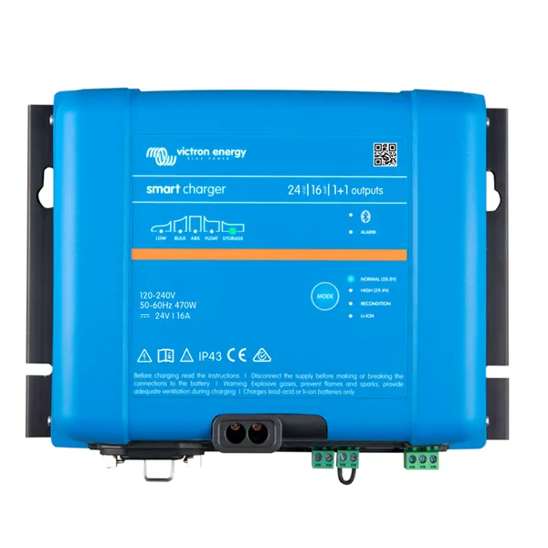 Nabíječka Victron Energy Smart IP43 Charger 24V/16A (1+1)