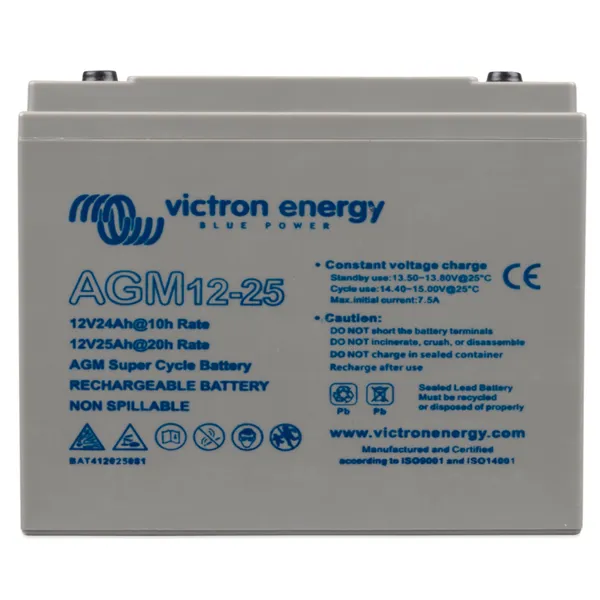 Solární baterie Victron Energy AGM Super Cycle 25Ah