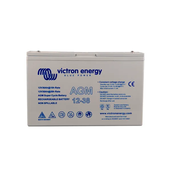 Solární baterie Victron Energy AGM Super Cycle 38Ah