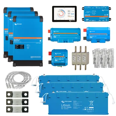 Victron Energy UPS 3F, 48V/5000VA, 15.36 kWh