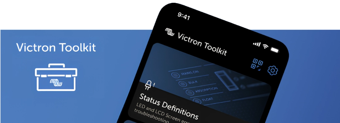 Aplikace Victron Toolkit v novém